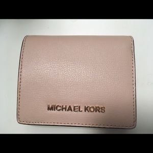 Michael Kors pale pink wallet